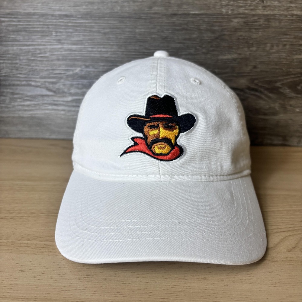 Oklahoma Outlaws Hat Cap Strap Back White USFL Football Adjustable